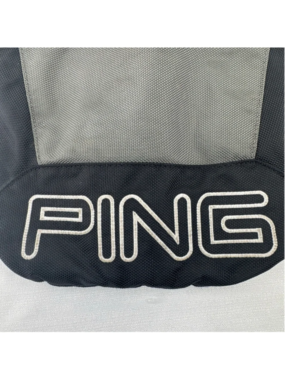 PING Golf Shoe Bag Mesh Drawstring Velvet Lined Resort Travel
